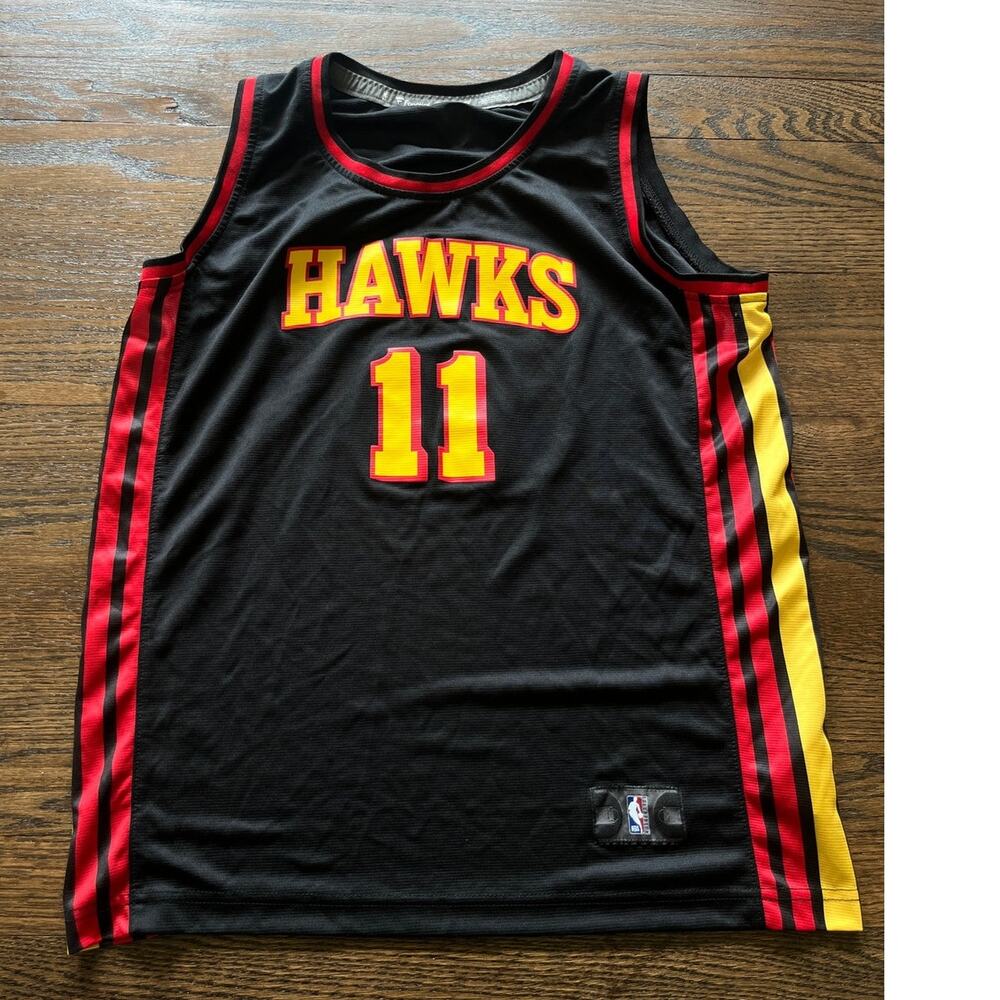 Trae Young Atlanta Hawks Jersey Youth XL 14/16 18/20 Black NBA
